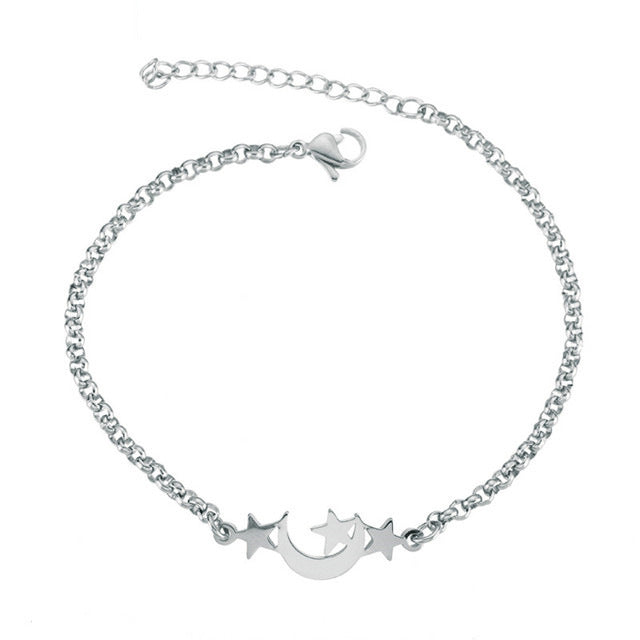 Wholesale Couple Bracelet Female High Sense Titanium Steel Bracelet Niche Design Couple Jewelry Stainless Steel Animal Letter Jewelry